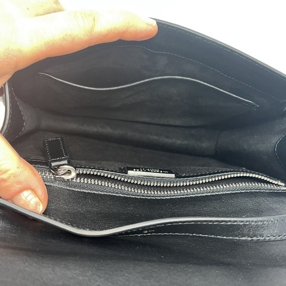 Michael Kors Collection Gia Medium Tricolor Crossbody Bag, Elephant - Picture 9 of 15